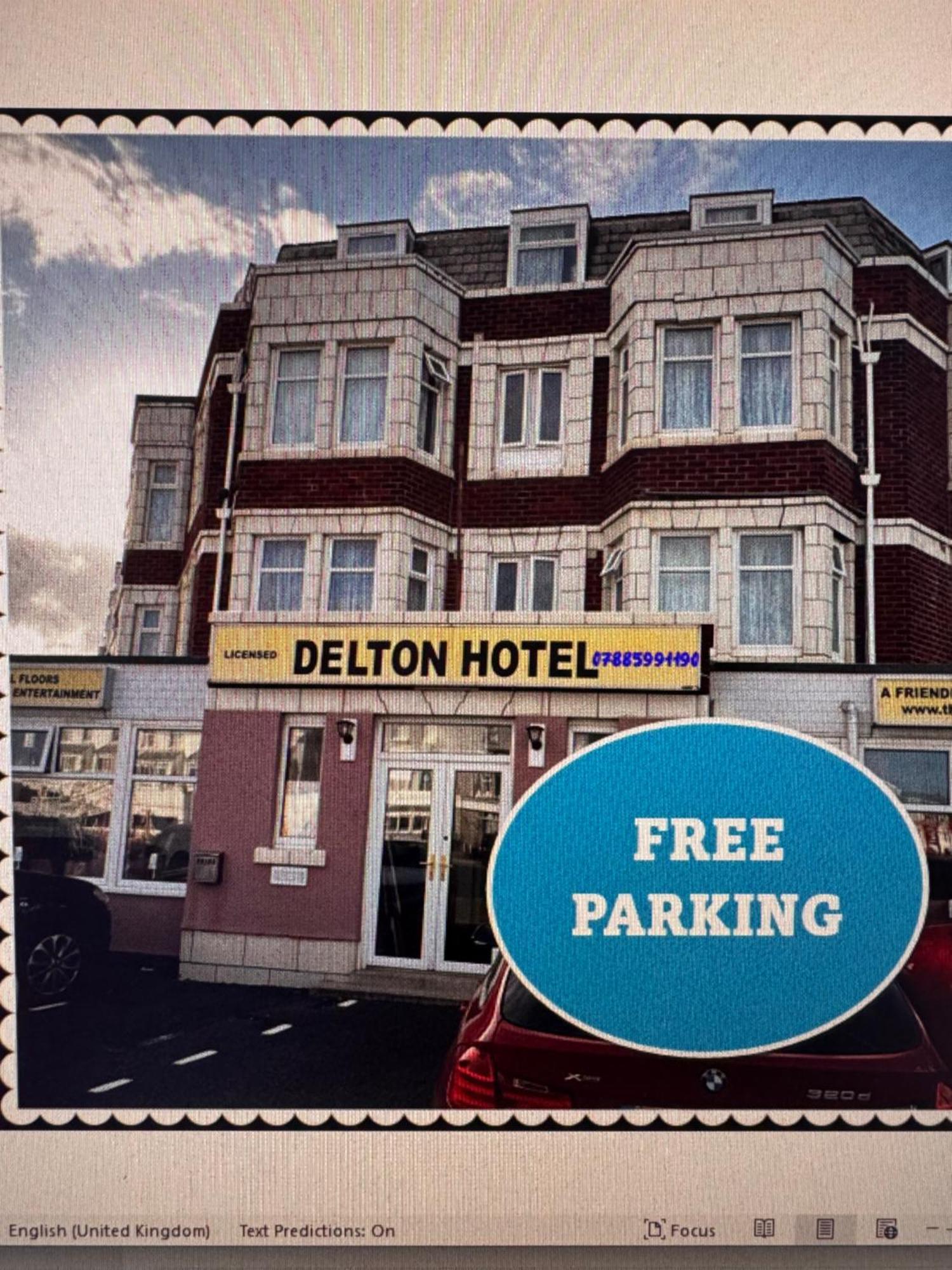 Delton Hotel แบล็คพูล ภายนอก รูปภาพ